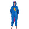INTIMO Sesame Street Union Suit Adult Super Grover Costume Lounge