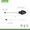 Tovolo Turkey Baster with Cleaning Brush Dripless Angled Tip for