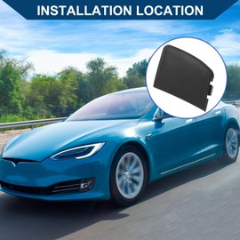 Hihaha 52128-F4110 Bumper Tow Hook Hole Cover for Toyota CHR 2018-2019 / Front Tow Hook Eye Hole Cover Plug/Durable Plastic / 1Pcs Black