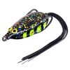 DAIWA Bass Lure, Steese Snappy Frog, A Black, Artistic Black