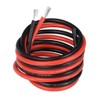 BNTECHGO 12 Gauge Silicone Wire 10 ft red and 10