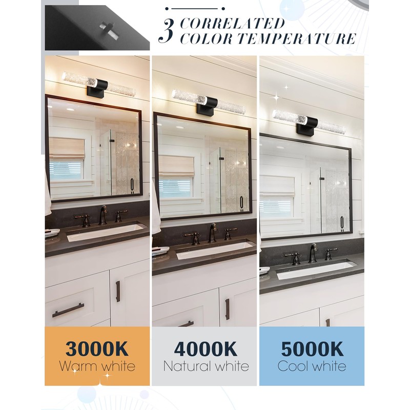 Bathroom Light Fixtures, HWH LED Vanity Lights Over Mirror 11W