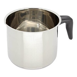 KRÜGERKarl Krüger Topf, Silber/Schwarz, 14 cm