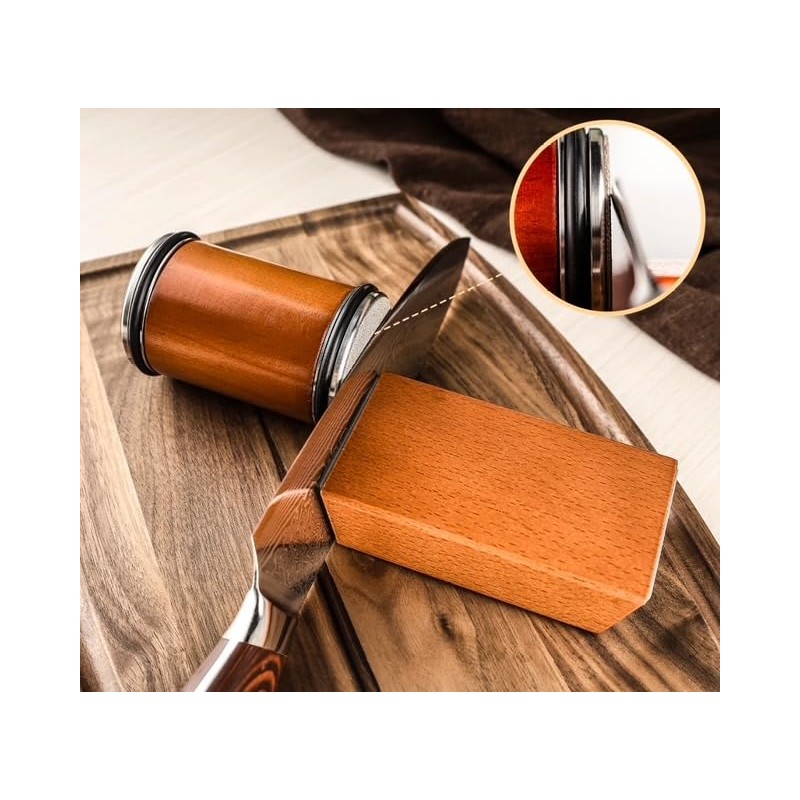 Rolling Knife Sharpener,Knife Sharpening with Diamonds Suitable for Kinds of
