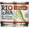 Rio Luna, Green Chiles Large Chopped Organic, 7 Ounce