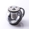 Bialetti 06714 6-Cup Tea Pot, Plastic, Black