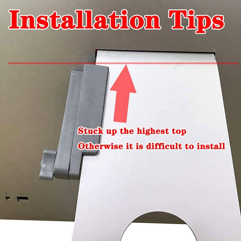 iBofans Repair Replacement Hinge Broken Solution Silver for iMac 27"