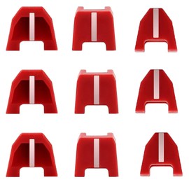 42-38-0017 Nailer Tip No Mar Pad Kit for Milwaukee 2746-20 M18,18 gauge Brad Nailer Rubber Gun Tip for M18 Battery Nailers/Staplers(Set of 9)