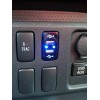 DYSO Fit Toyota Tacoma Land Cruiser 12V Blue Dual USB