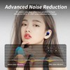 Wireless Bluetooth 5.2 Earbuds, IPX7 Waterproof Stereo Earphones with LED