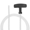 sourcing map Recoil Start Rope with Handle 5 mm Diameter