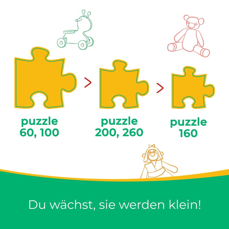 Trefl 17345 Reading Together, Family Treflik Puzzle 60 Pieces, for