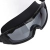 Swim Goggles with Earplugs PC Silicone Clear Lens Wide View
