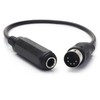 SiYear 6.35mm Female 1/4" TRS to DIN 5 Pin MIDI