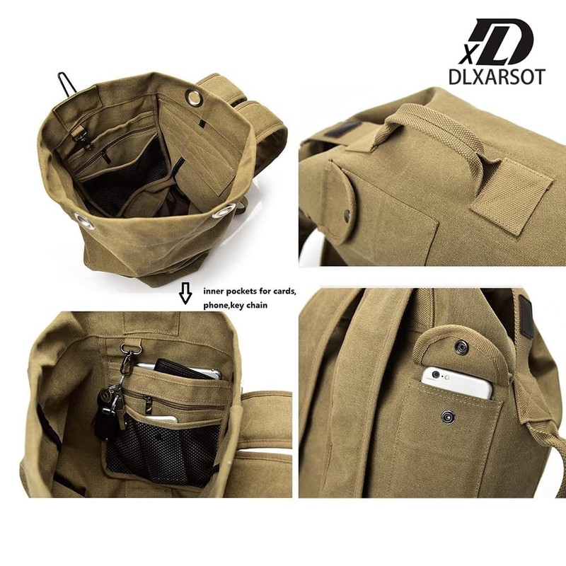 Military Tactical Backpack Large Capacity Travel Climbing Bag Duffel Bag