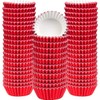 Sumind 400 Pieces Mini Foil Cupcake Liners Baking Cups, Metallic