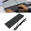 Industrial Keyboard Touchpad Wired Connection X Scissor Foot Plug and