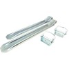 HGW 2 x Trailer Hinge with Screw-On Bracket & Spring