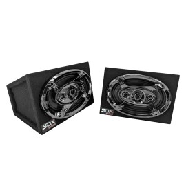 SDX Audio 6x9" 4-way Car Speaker System Hatchback Box (a pair)
