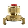Brass GEKA Type Hose Quick Connect Adapter Claw Fitting Pipe