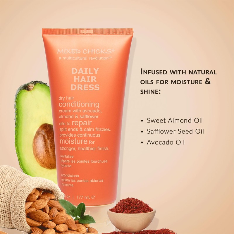 Mixed Chicks Daily Hair Dress for Dry and Brittle Hair,