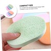 Baluue Household Exfoliating Sponges 6 Pcs Facial Cleaning Pads Compact