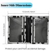 Lizzy PU Leather Travel Wallet Case Holders | Plain &