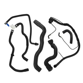 6 Pcs Engine Radiator Coolant Hose, Heater Hose, PCV Pipe, Coolant Inlet & Outlet Pipe Set Compatible with Chevy Cruze 2011-2016 1.4L Replace # 13251447 13251435 13291779 94543097 25193343 55596898