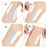 Chafing Patches for Thighs,Invisible Protection Leg Pads - Anti-Chafing Sticker
