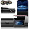 Gurkitsy Dashcam para Auto, 3'' Dash CAM,1080P HD Cámara Carro