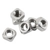 M5 Square Nut 304 Stainless Steel Thread Cutter (Pack of