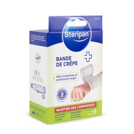 steripan 2 Tapes with Crepe 4 m x 7 cm