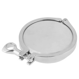 Stainless Steel Welding Ferrule Clamp Sanitary Pipe Fittings 102mm 4 Inch End Cover with Gasket for Easy Installation