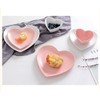 CHOOLD Elegant Ceramic Heart Shaped Dessert Plate for Kitchen Party,