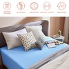 SSW HOMES Fitted Sheet Extra Deep 40cm, Brushed Microfiber Breathable