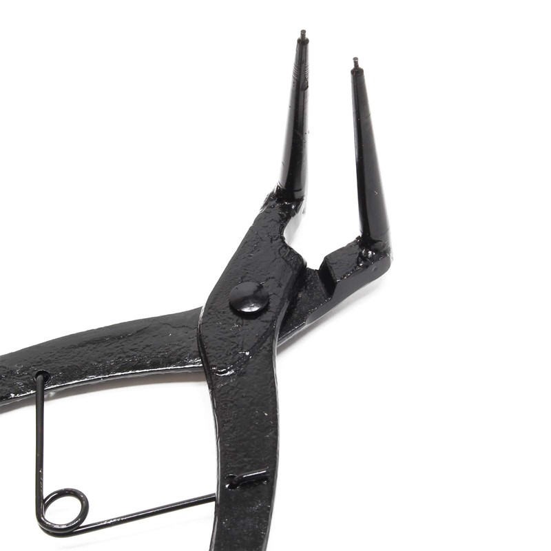 XPOtool Snap Ring Pliers 90° Angle, 65 mm Long Tips,