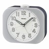 Seiko Kyoda II Non Ticking Bedroom Alarm Clock, 4 Inch,