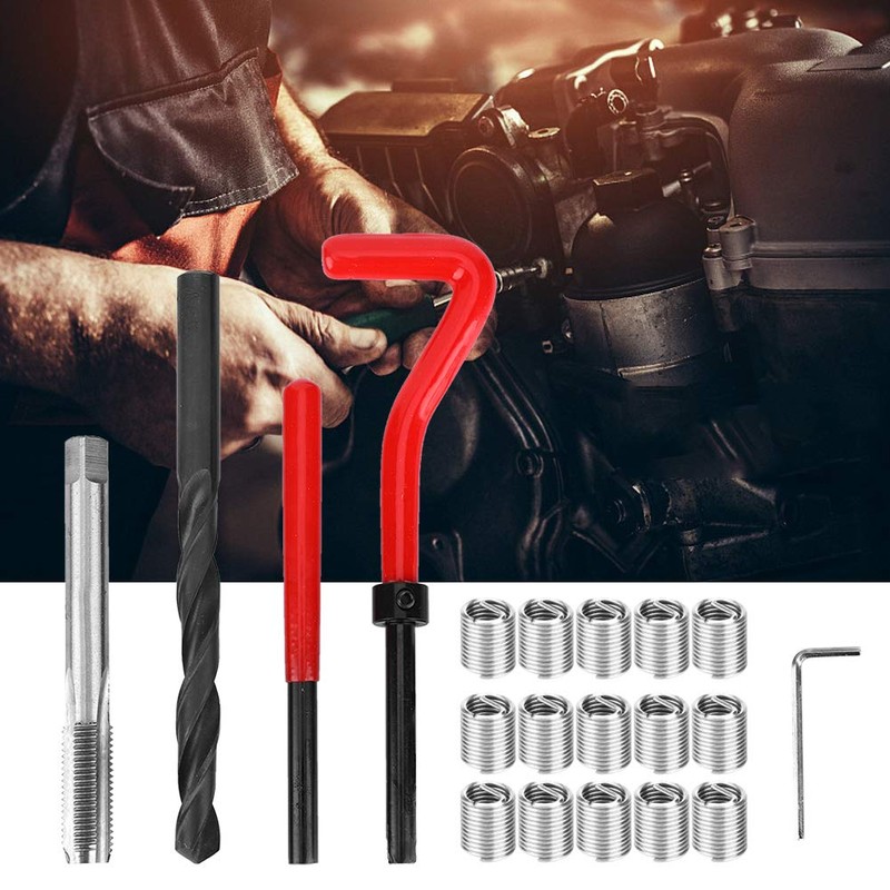 20 Pieces Metric M9 x 1.25 mm Thread Repair Insert