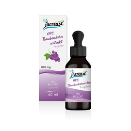 Nimm 3, zahl 2 Aktion Liposomale OPC Traubenkernextrakt Tropfen hochdosiert - 1000mg OPC Traubenkernextrakt davon 800mg OPC pro Tag (90.000mg in 3 Flaschen) Keto MCT Öl C8 & C10