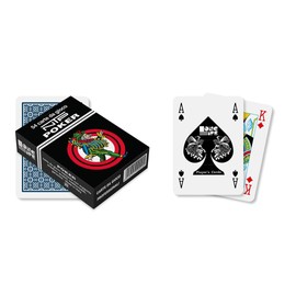 NTP 00029 Poker Long Life Playing Cards, Blue