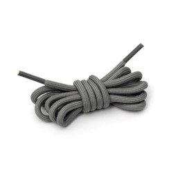 GOOD STUFF Polyester Shoelaces Round Shoelaces 90cm Perfect for any type of shoe. Beautiful and elegant - Colour Grey, Grey - 90cm, 90, Grey - 90 cm