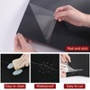 WESTICK Thick Black Marble Peel and Stick Floor Tile Waterproof