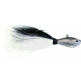 Spro Bucktail Jig-Pack of 1, Dark Shad, 6-Ounce