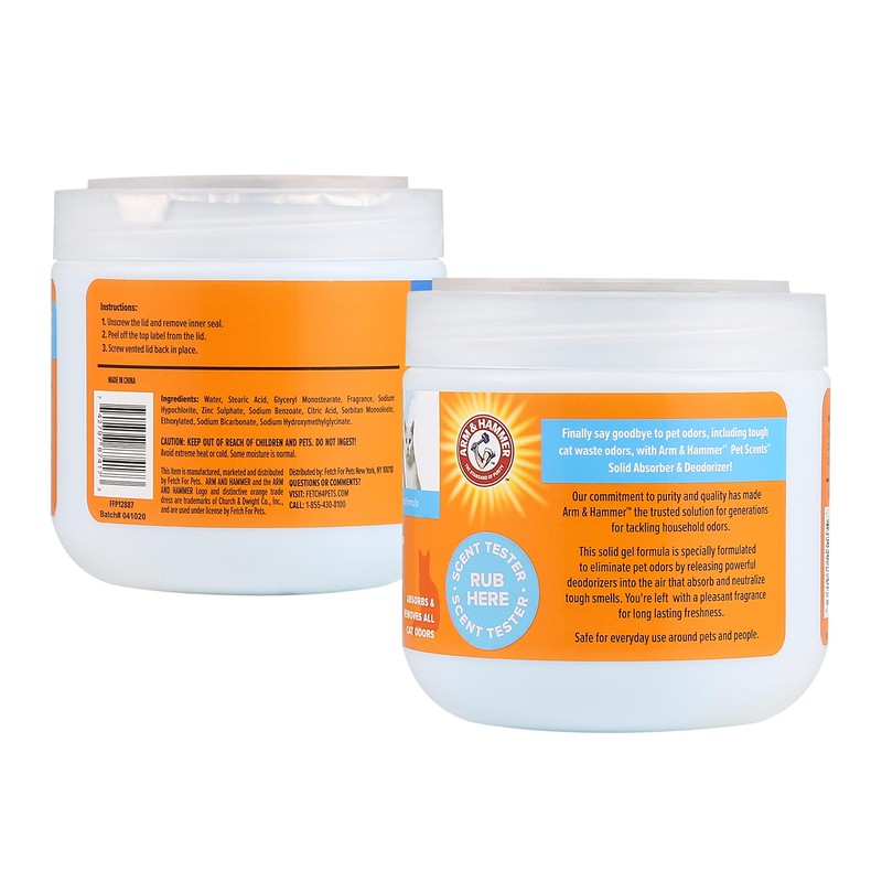 Arm & Hammer Pet Scents Gel Odor Eliminator - Fresh