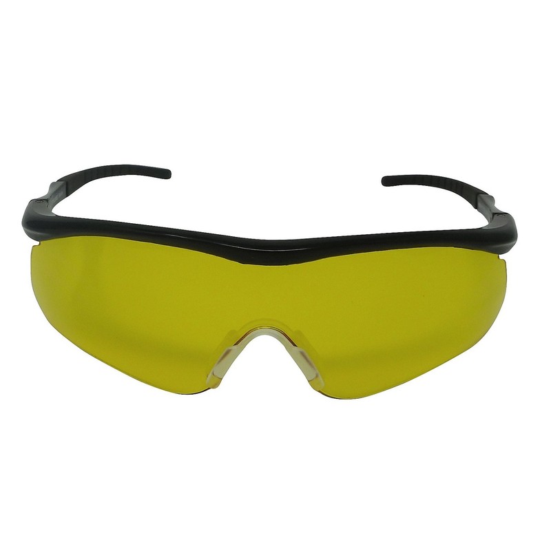 Impact Shooting Safety Glasses Yellow Shatterproof UV400 Lens