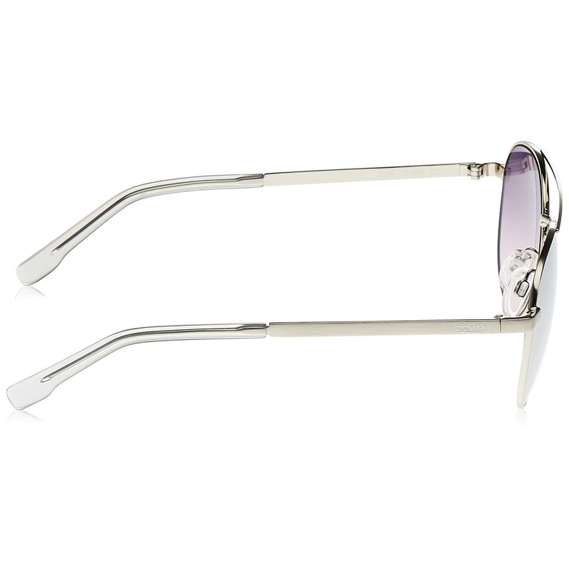 bollé OVA anteojos de sol de plata brillante unisex para