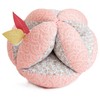 Doudou et Compagnie Sugar Rabbit - Grab Ball with Rattle