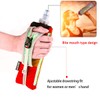 Geila Handheld Water Bottle for Running, 17 oz Grip Handheld