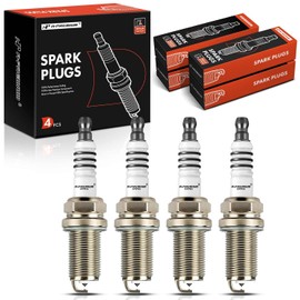 A-Premium 4 piezas de bujías de platino de iridio compatibles con Acura CSX 2006-2011 2.0L, TSX 2004-2008 2.4L y Honda Accord 2003-2007 2.4L, Civic 2002-2005 2.0L, Fit 2007-2014 1.5L