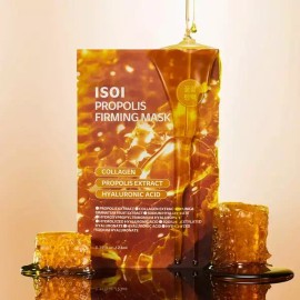 ISOI [아이소이]프로폴리스 퍼밍 마스크 23ml X 5매 [ISOU] Propolis Firming Mask 23ml X 5 Sheets [MASK013]